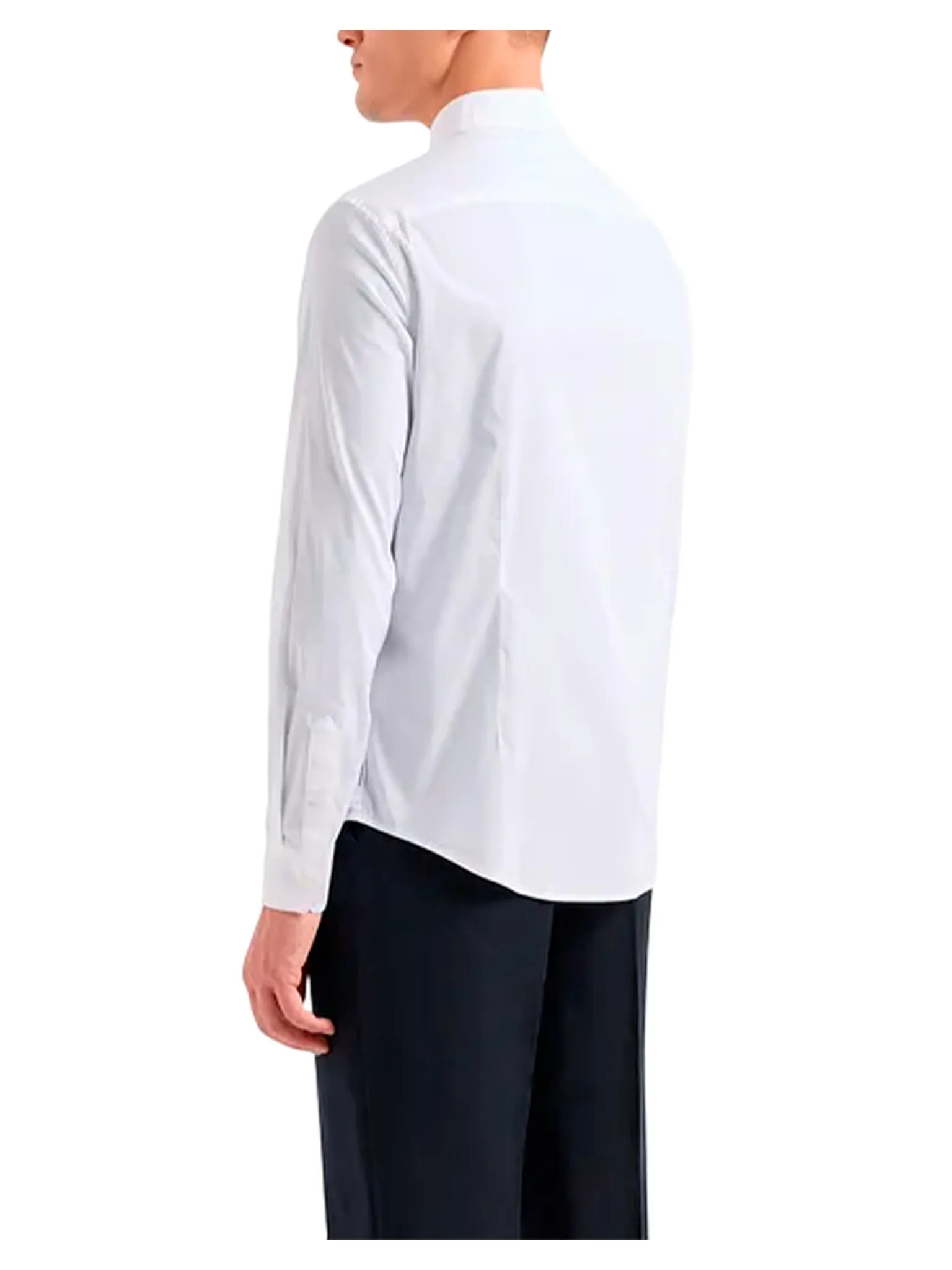 AX – CAMICIA BASIC IN COTONE ELASTICIZZATO