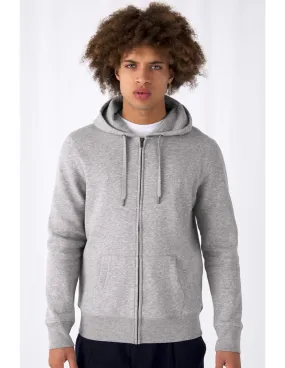 B&C KING Zipped Hood zip lunga