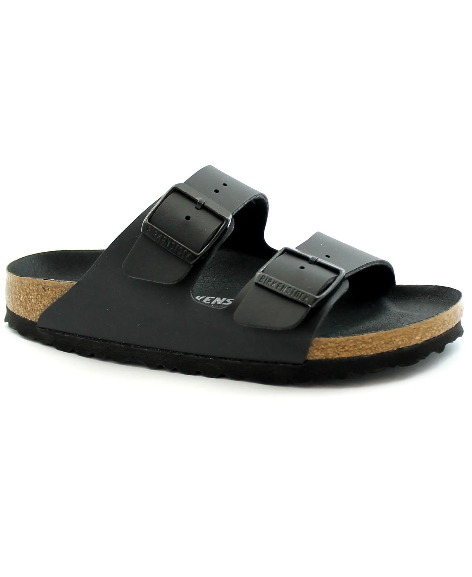 BIRKENSTOCK ARIZONA 1019069 black nero ciabatte uomo doppia fibbia