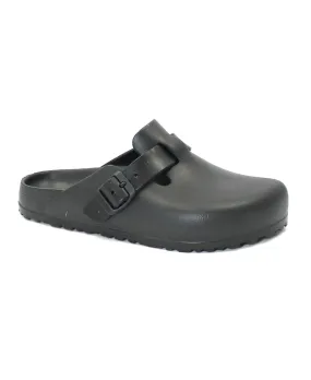 BIRKENSTOCK BOSTON EVA 0127103 black nero ciabatta zoccolo donna fibbia