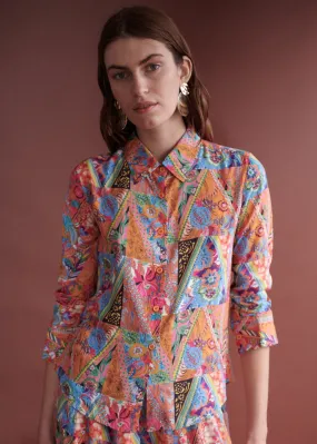 CAMICIA MAIOLICA FIORI