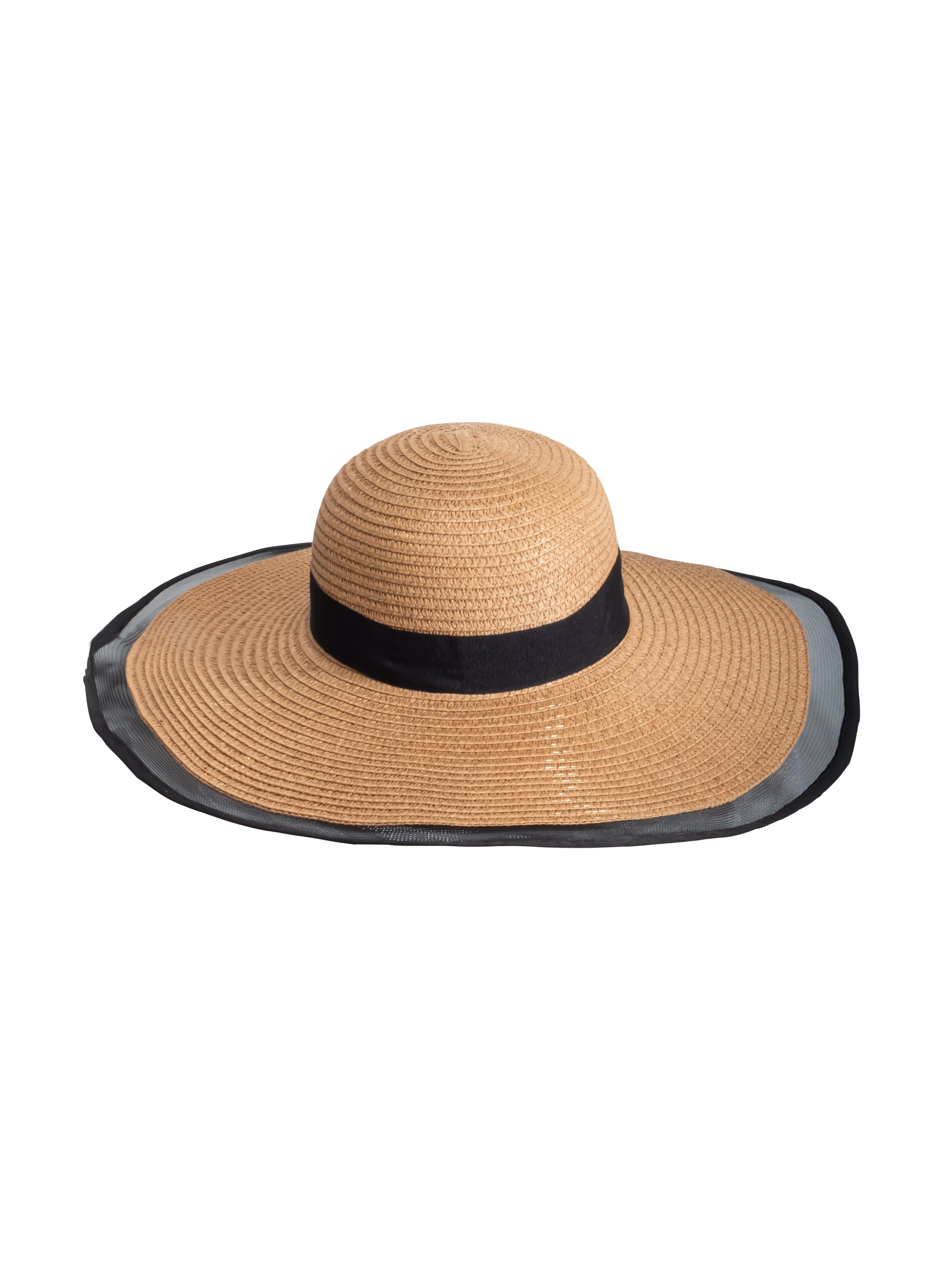 CAPPELLO CON ORLO NERO