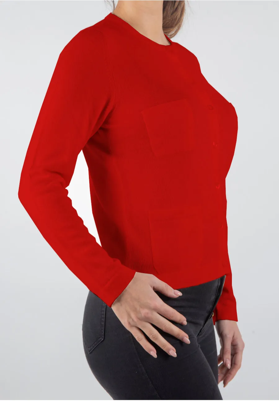 Cardigan Sottile 4 Tasche