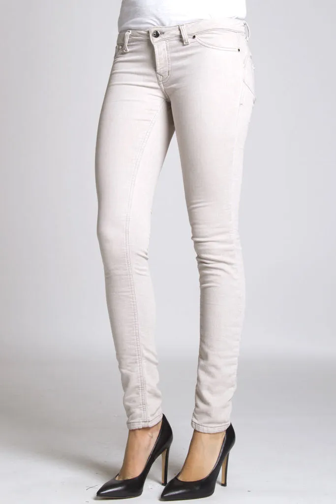 Carrera  ---------    ------------Jogger jeans colorato modello 788 - Beige