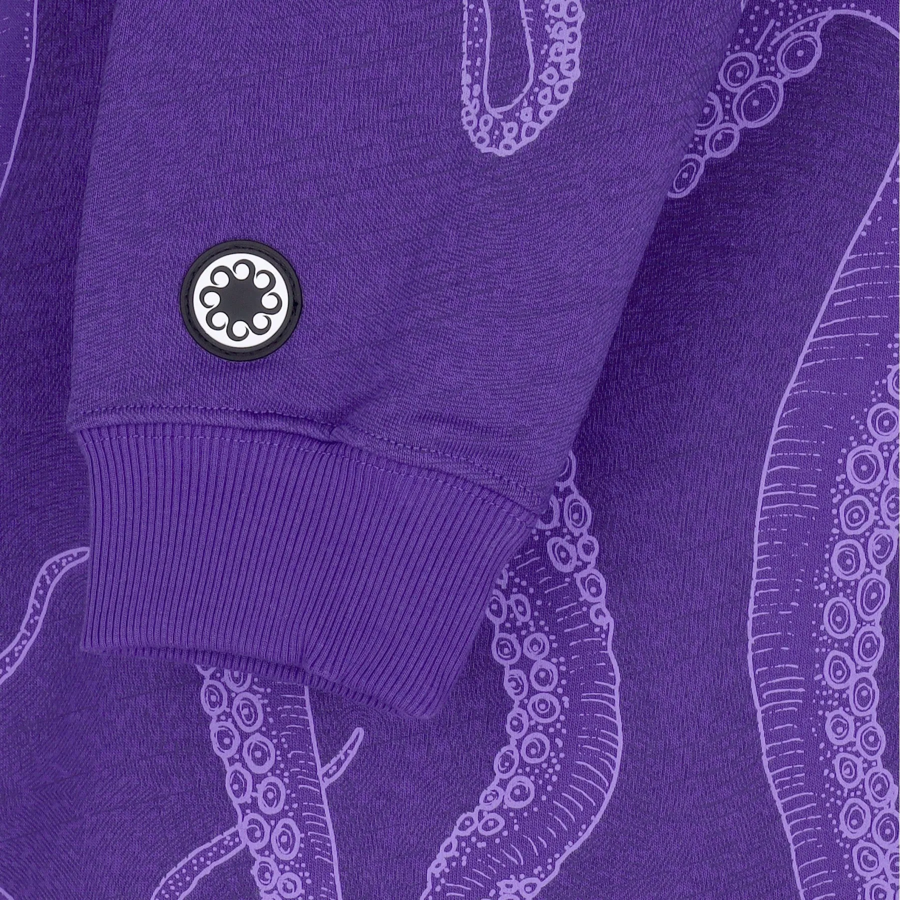 Felpa Cappuccio Uomo 2006 Octopus Hoodie Purple