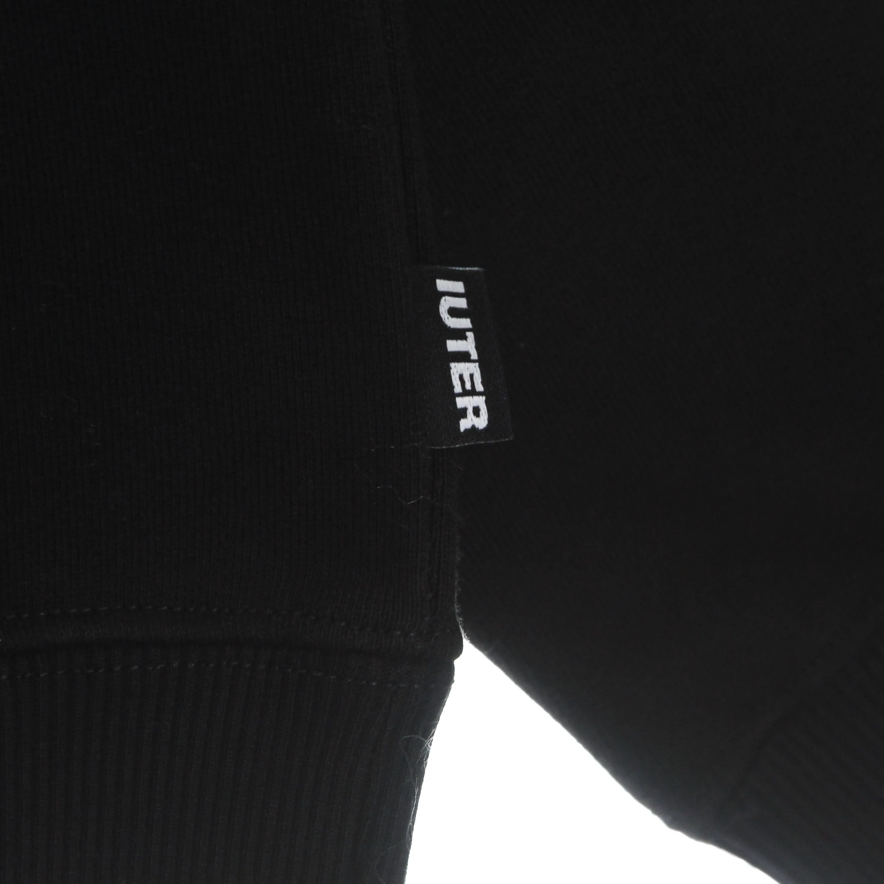 Felpa Leggera Cappuccio Uomo Demon Hoodie Black