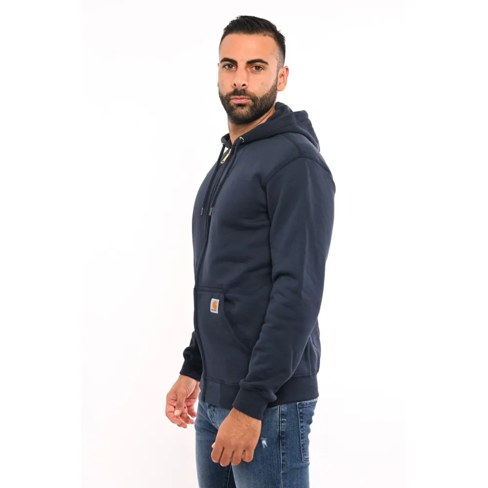 Felpa uomo Carhartt zip e cappuccio