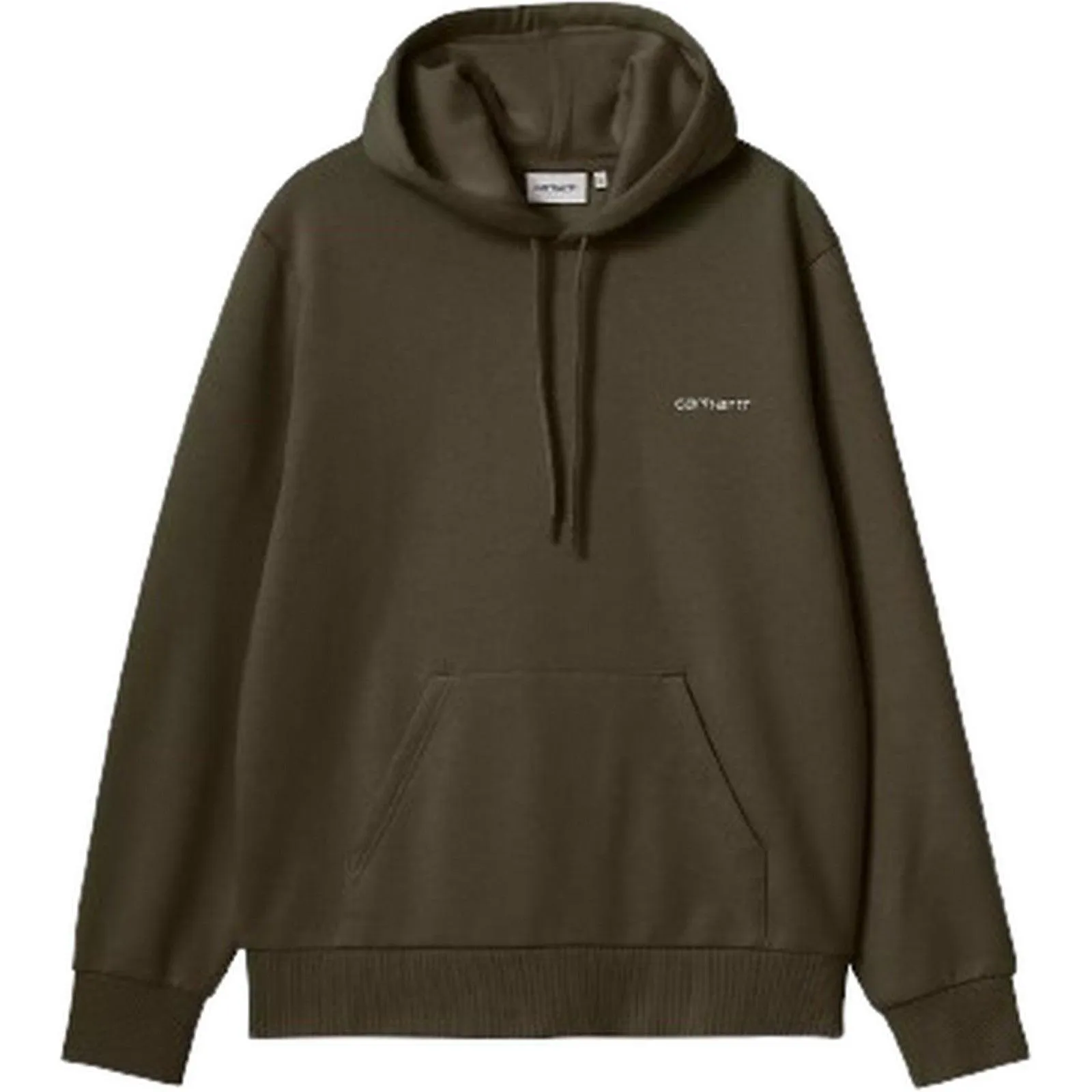 Felpe senza cappuccio Uomo Carhartt Wip - Hooded Script Embroidery Sweat - Verde