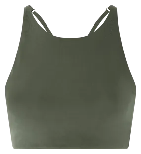  GIRLFRIEND COLLECTIVE   TOPANGA - Reggiseno sportivo incrociato dietro Topanga | Kaki