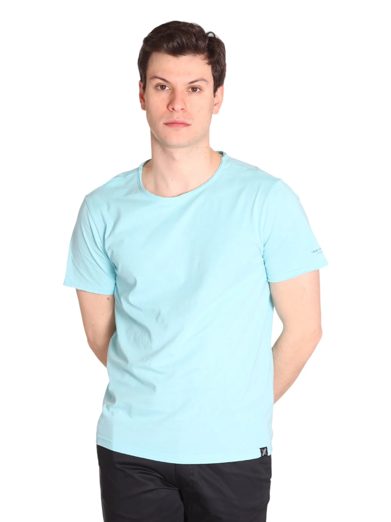In My Hood Uomo T-shirt HS23MTS05-AQUA Blu