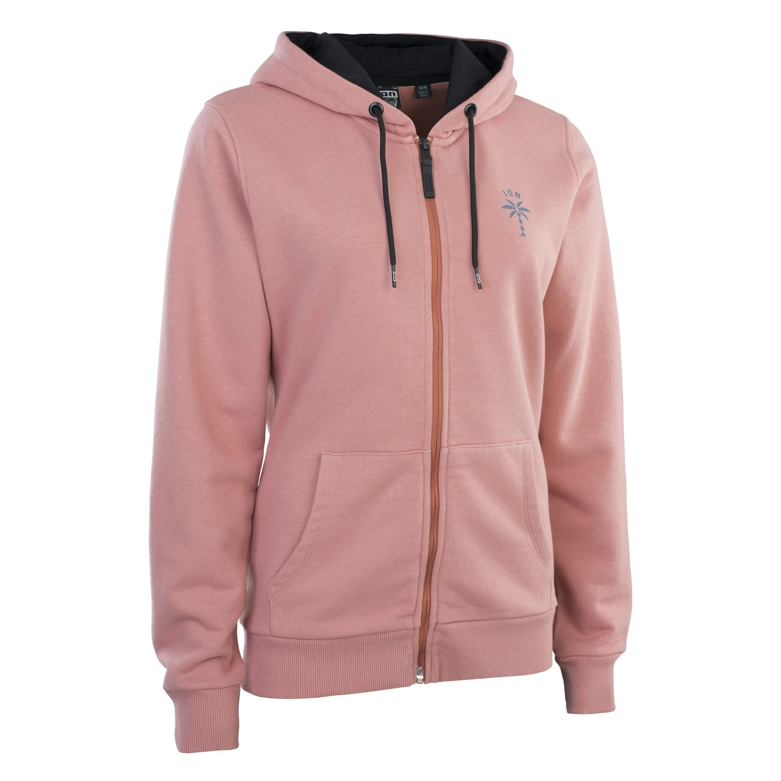 ION ’23 Hoody Surfing Elements Zip – Felpa con Cappuccio Donna