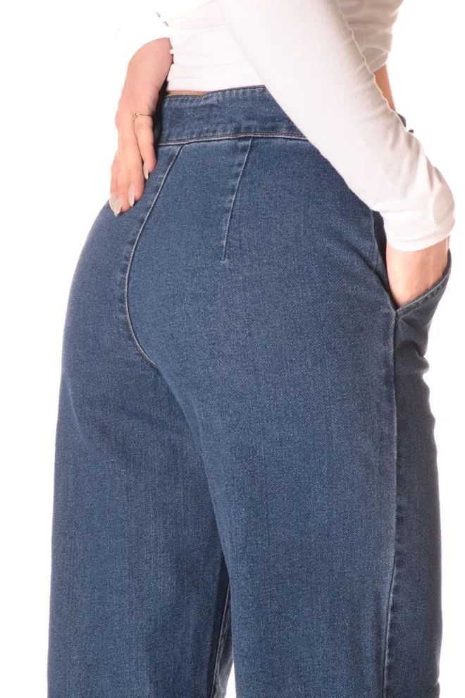 Jeans Eggo Donna Blu