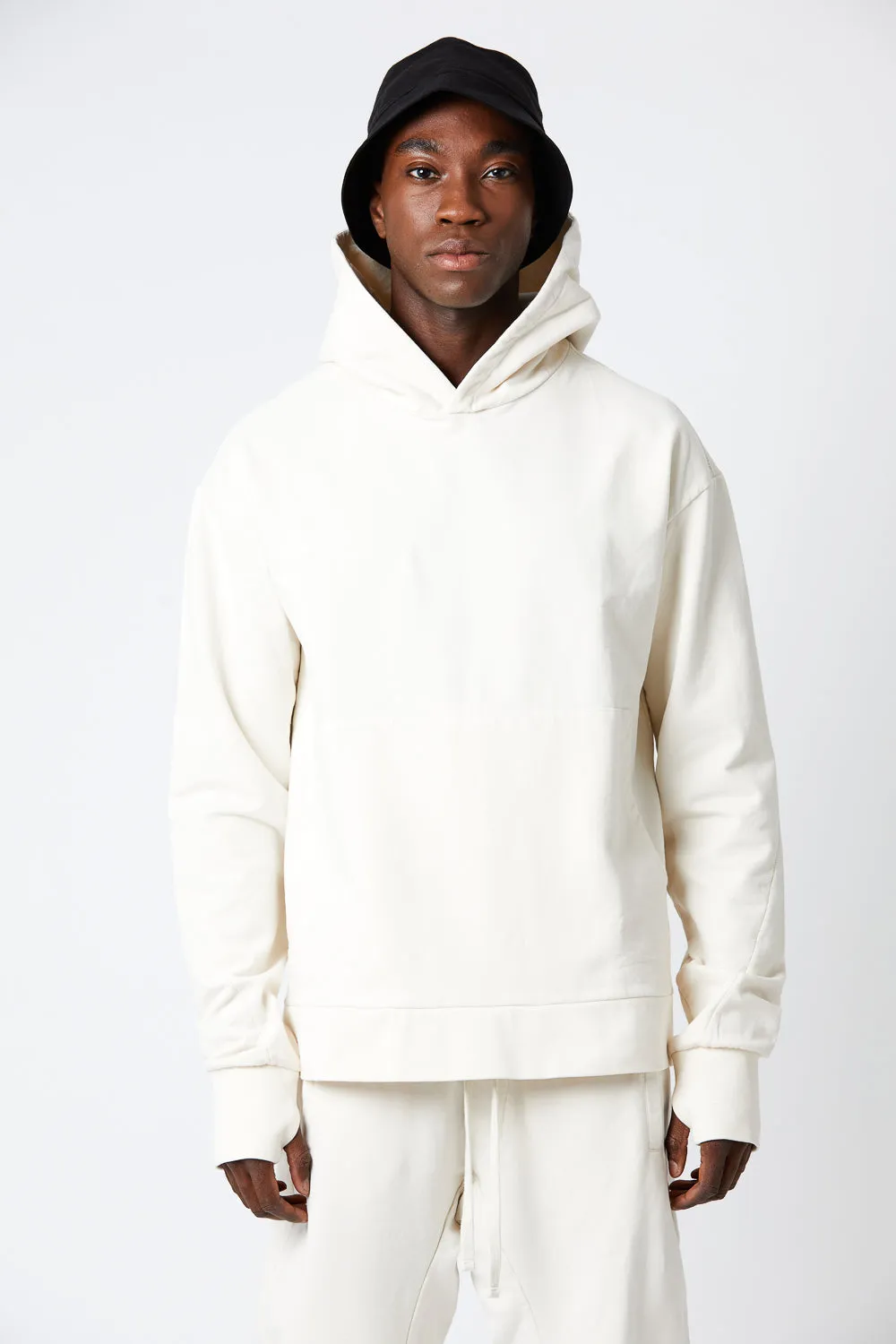 M S 134 Hoodie Bone