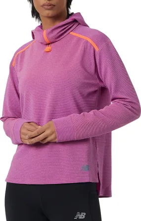 New Balance Q Speed Hoodie W (Viola)