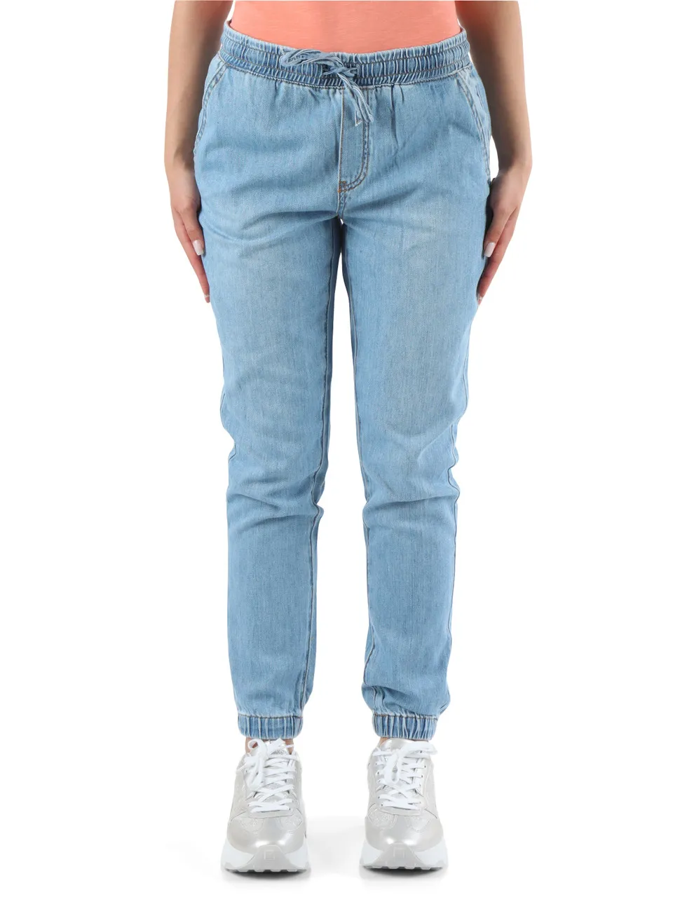 Pantalone jeans modello jogger