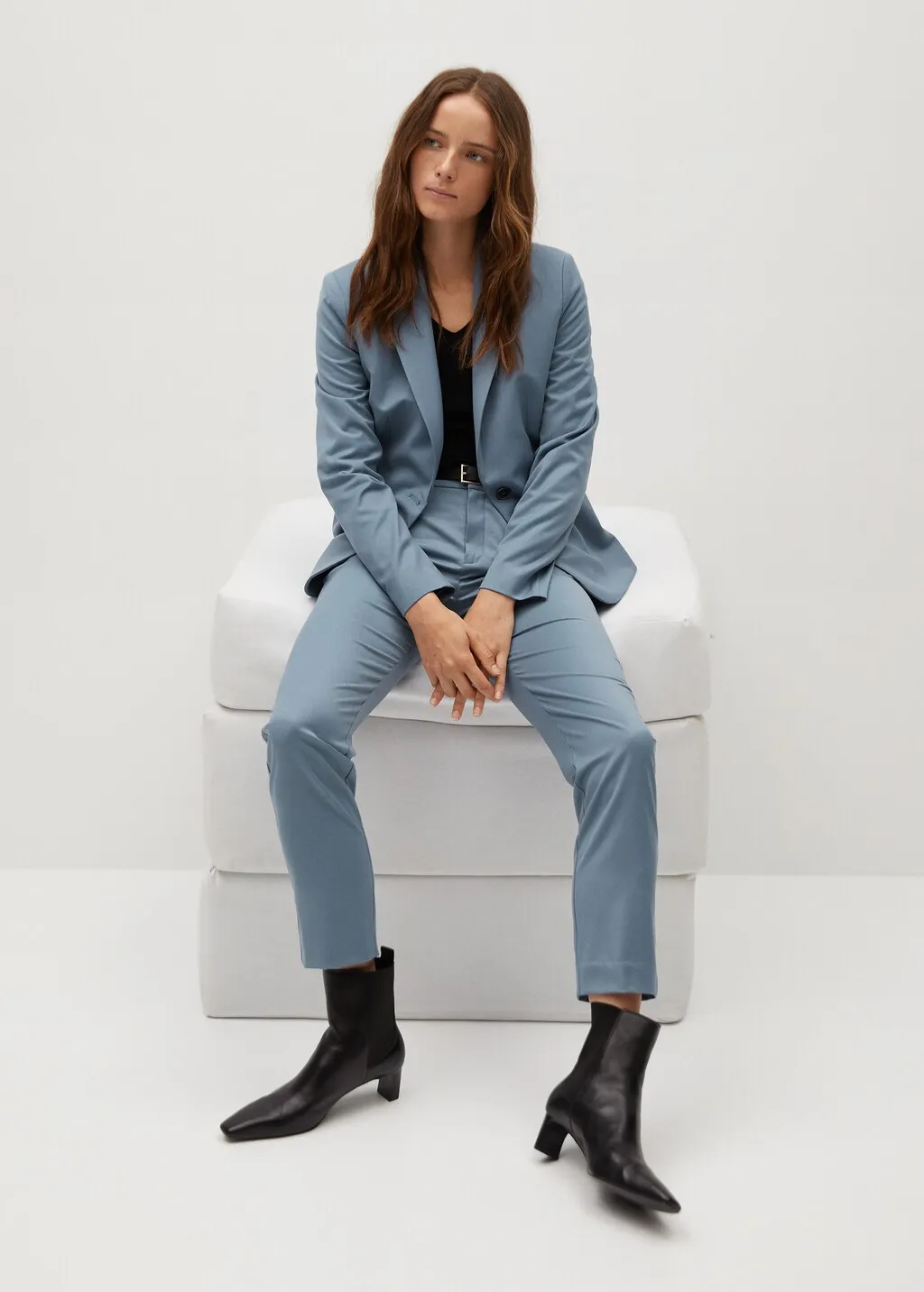 Pantaloni diritti completo