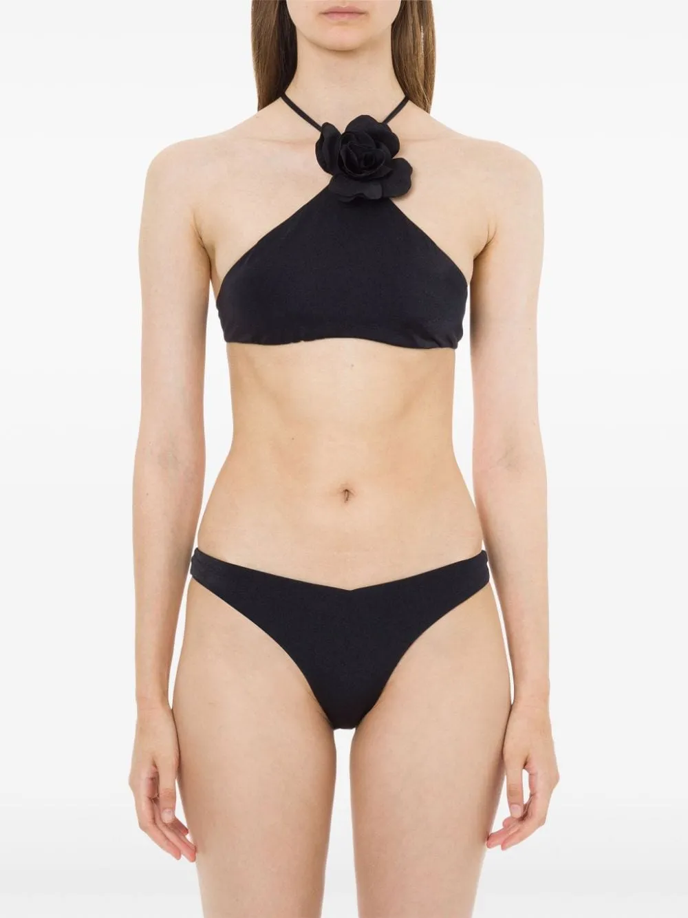 PHILOSOPHY DI LORENZO SERAFINI Bikini con fiore applicato