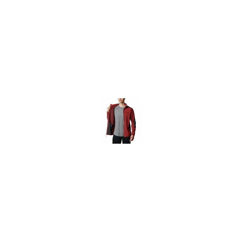 Polar fleece Columbia Tough Hiker Full Zip Fleece (Flame/ Shark) Uomo