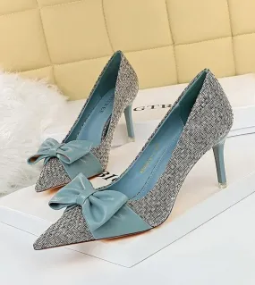 Set di pompe per tacchi alti sottili da donna 75cm moda primavera