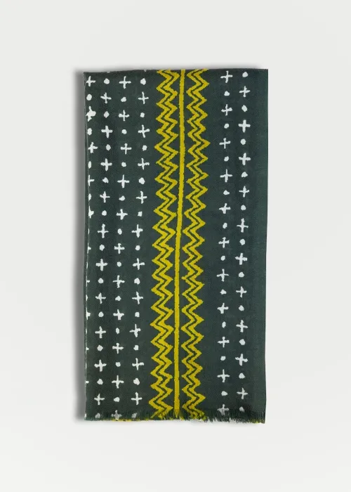 Stola in cashmere Bottiglia Dakar