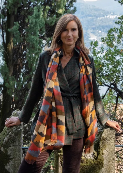 Stola in cashmere cushma