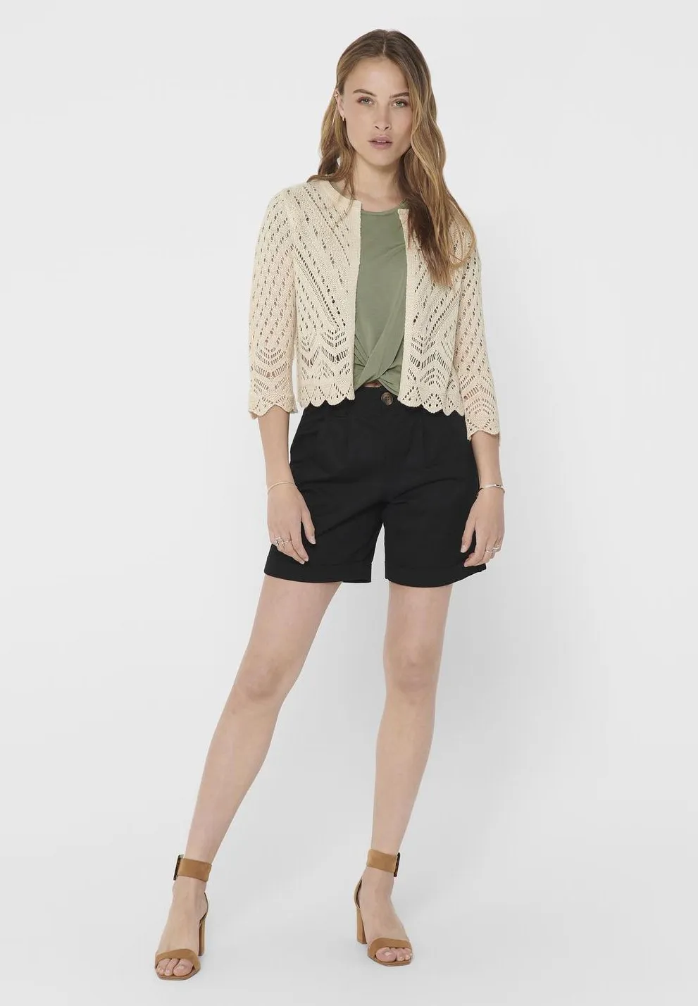 SUN 3/4 CROPPED - Cardigan