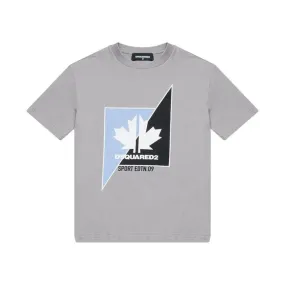  T-SHIRT DSQUARED. GRIGIO 
