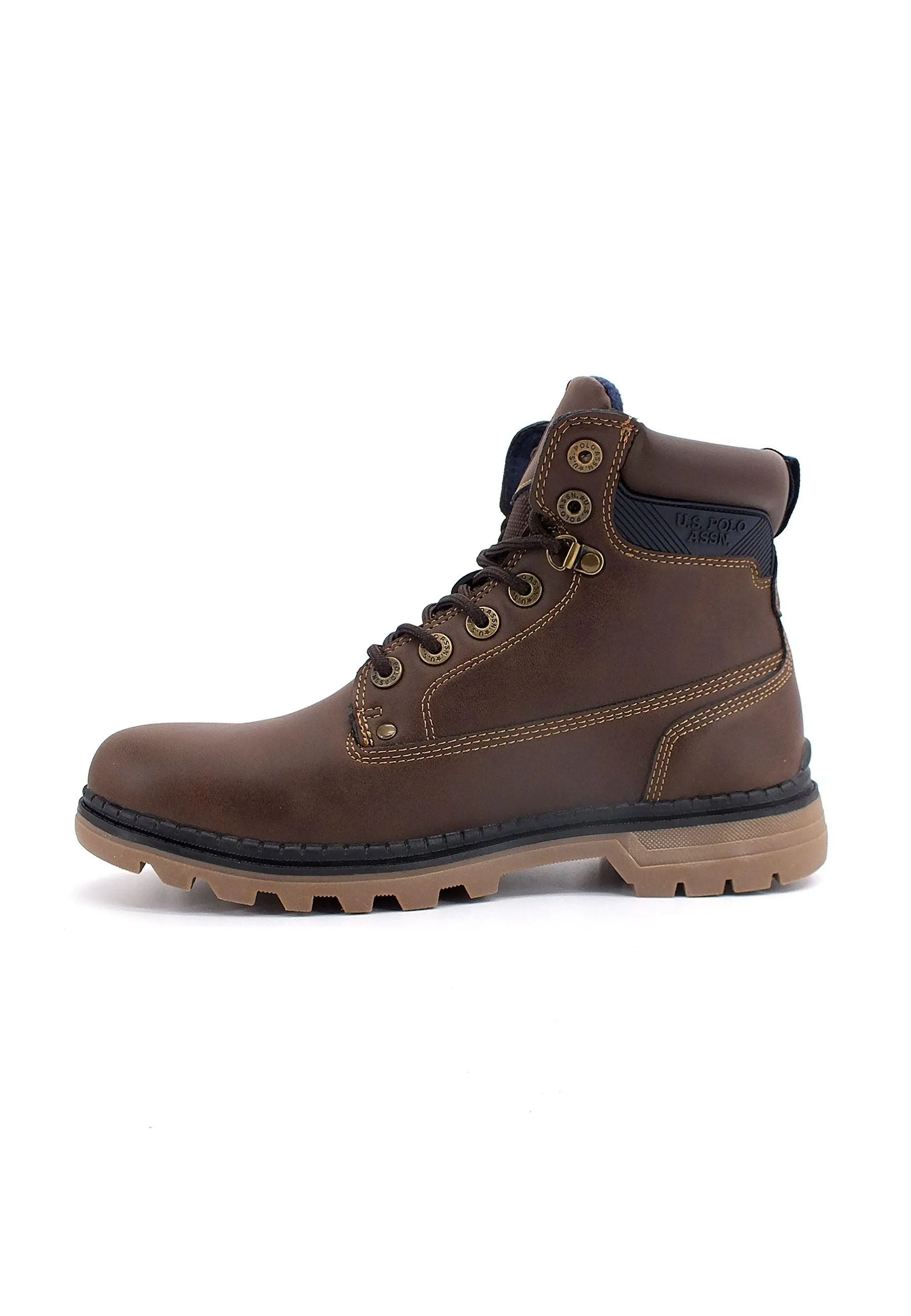 U.S. POLO ASSN. Stivaletto Uomo Scarponcino Dark Brown ZIGGY002
