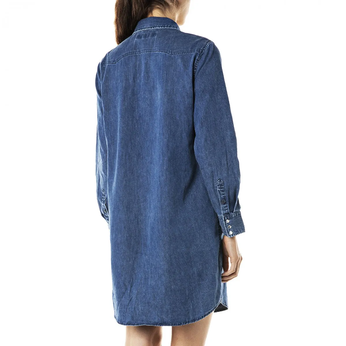 Vestito In Denim, Blu