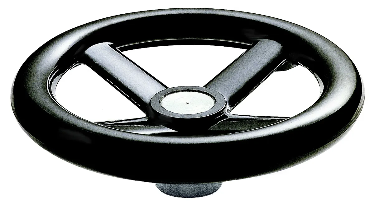 Volantino manuale RS PRO Ø 140mm, foro da 28mm