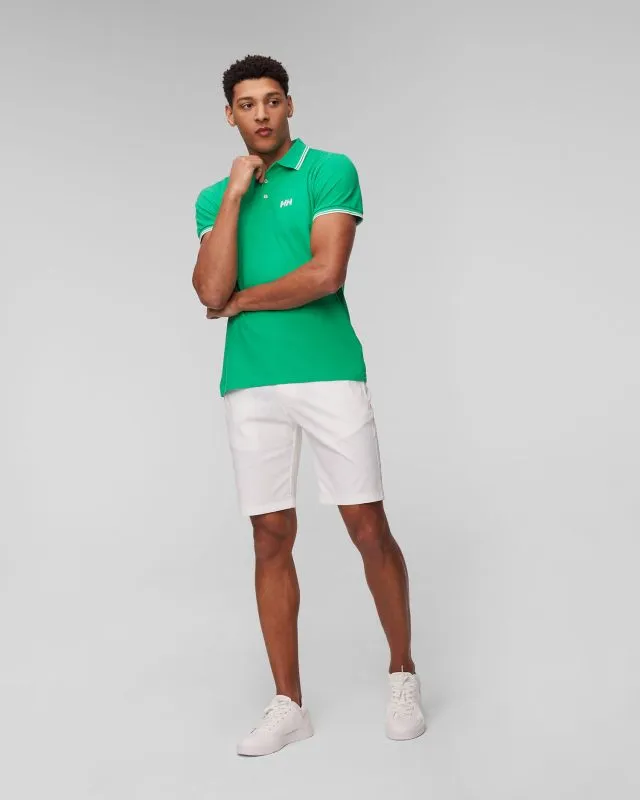 Zielone polo męskie Helly Hansen Genova Polo 34297-499